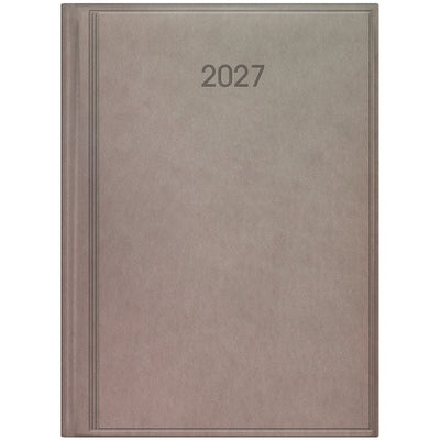 Щоденник датований BRUNNEN 2027 Стандарт Torino, темно-бежевий, 73-795-38-857