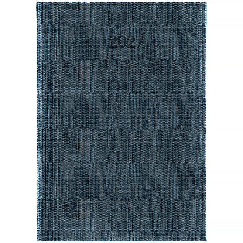 Щоденник датований BRUNNEN 2027 Стандарт Linetta, синій, 73-795-30-307